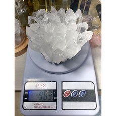 艾朵拉水晶 白水晶晶簇 居家辦公室能量擺件 提升運勢與淨化磁場, 白色