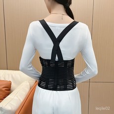 heitu-989 통기성 허리 지지대 남녀공용 복압 조절 여름용 허리 보호대, M(65-75cm), 1개