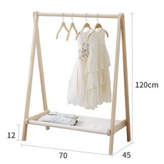 원목 아기옷 행거 유아복 우드 아기방 꾸미기 키즈 옷걸이, I. 70x120 (이미지참고), 1개
