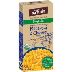 백투네이쳐 마카로니 & 치즈 디너, 170g, 1개