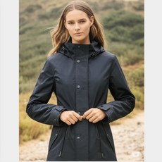 MILLET 밀레 여자 가을 LD 허리스트링 방풍 아웃도어 야상 바람막이 등산자켓