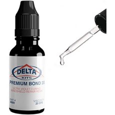 유리 복원제 델타 키트 윈드실드 수리 수지 프리미엄 본드 20 자동차 시스템 브릿지 인젝터용 (15ml), 15 ml