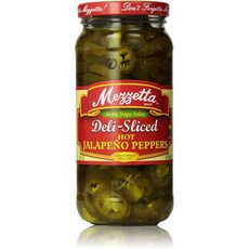 메제타 할라피뇨 페퍼 델리 슬라이스 핫, 473ml, 2개