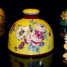 디퓨저 케이스 방향제 공병 도자기디퓨저 500ml, 단일사이즈, 노란 장미, 1개