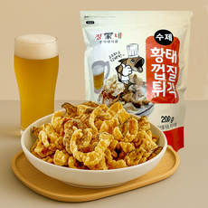 수제 황태껍질 튀각 200g*3봉, 3개, 200g