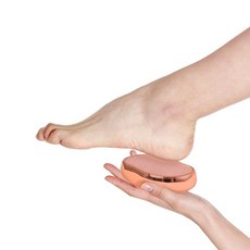 라온 글라스 풋파일 각질제거기 발 굳은살 풋케어, 블루