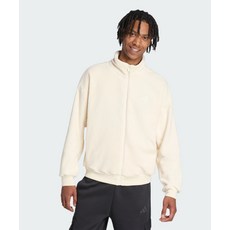 아디다스 퓨처 아이콘 스몰 로고 로우 파일 플리스 트랙 탑 JM6050