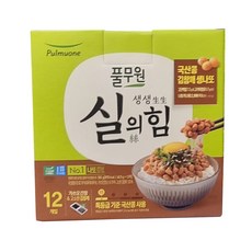 풀무원 실의힘 국산콩 생나또, 582g, 1개
