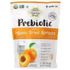 써니 프루트 유기농 건살구 (프리바이오틱스 첨가) 5팩 각 50g SNF-00846
