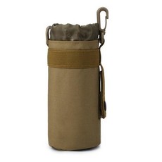 【山道具屋】軍規600D尼龍水壺套(0.55L) MOLLE系統 Mystery Ranch適用, 狼棕色(夾款), 1個