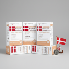 일동생활건강 덴마크 구강유산균 잇몸 Denmark 100억 생유산균 프로바이오틱스, 5개, 30회분