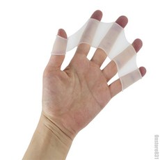 일상발견 수영물갈퀴 실내수영장훈련용물갈퀴 수영훈련용품 수영속도높여주는물갈퀴장갑 수영장갑, 블루 M