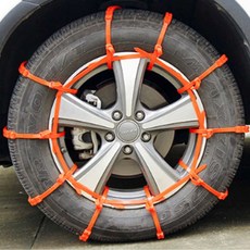 비상용 자동차 스노우체인 케이블타이 차량바퀴체인 일회용, 1개