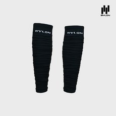 바일론 미식축구용품 레그슬리브 양말 튜브 스타킹 축구 라크로스 배구 크로스핏, 1세트, 블랙