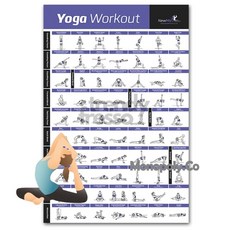 넛츠샵 요가 자세포스터 요가탑