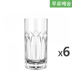 6p BOX 오션글라스 트라제 PST 하이볼 350ml P03664 하이볼글라스 칵테일롱글라스, 6개
