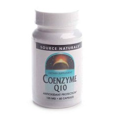 SOURCE NATURALS 輔酶Q10 膠囊 125mg, 60顆, 1罐