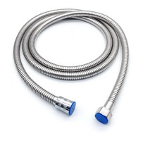 加密蓮蓬頭水管 通用蓮蓬頭軟管 1.5m/2m不鏽鋼, 銀色, 2m