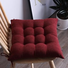 가려거든 편안한 스트랩 사무용 의자 학생 운전 연습용, 순웨이 두꺼운형 45x45cm, 벨벳 와인 레드, 1개