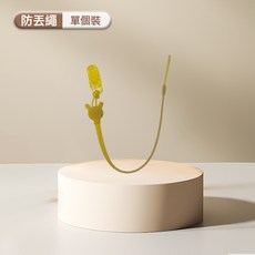 諾愛因安撫奶嘴新生嬰兒0-6個月以上寶寶防脹氣超軟硅膠睡覺神器, 1個, 如圖所示, 防掉鏈