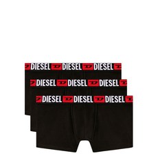 디젤 로고 웨이스트밴드 복서 브리프 3팩 세트
