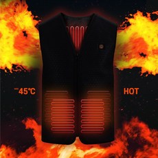 카멜 열나는 스마트 USB 발열조끼 겨울 온열 열선 남성 조끼