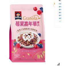 桂格 莓果嘉年華燕麥片 800公克, 1個