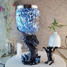 創意復古啤酒杯 浮雕杯 高腳杯 酒吧杯, 1個, 權利的遊戲周邊創意復古德國啤酒杯扎啤杯浮