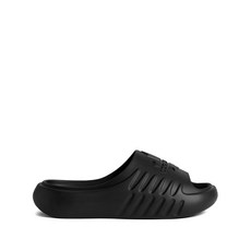 디스퀘어드2 엠보스드 로고 슬라이더 샌들