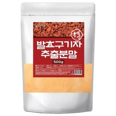엄마애손 발효 구기자 추출분말 500g 가루 파우더 국내산 국산 간편 파우치 치팩, 윈지마켓jangmiosca, 1개