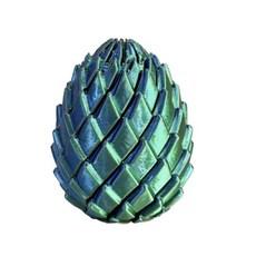 음식 모형 3D 프린팅된 7.5/5.5CM 트위스트 드래곤 에그 장난감 나선형 스트레스 해소 감각 크리스마스 생일 파티 선물 다양한 색상의 피젯 토이, 옵션01) 5.5X4.8X4.8cm, 옵션06) Colorful blue