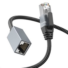 ORBRAM CAT6 이더넷 확장 케이블 10피트 /노트북용 케이블 /모뎀 1000MBPS TV 및 /PC /스마트 /CAT5E /CAT5 라우터 LAN, 30ft