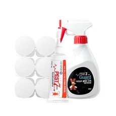페스트세븐 겔 바퀴벌레 살충제 40g + 먹이캡 30p + 가드 살충제, 1세트, 250ml