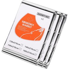 JDYYICZ 3팩 비상 마일라 담요 담요 우주 생존 구조 단열 반사 호일 야외 하이킹 벌레 퇴치 가방 마라톤 또는 응급 처치용 210.8 x 160cm83 63인치 2, JDYYICZ 3팩 비상 마일라 담요, 담요 우주 생존