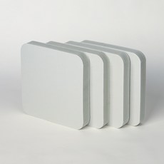 제이디 헬스기구 소음방지 충격흡수 미니 쿠션매트 (4p) 고밀도 EVA 조각매트, 라이트그레이, 1개