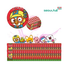 서울에프엔비 뽀로로 아이들 멸균 딸기우유 2박스 140ml 48팩 스토로베리 밀크, 3.36L