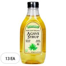나뚜렐 유기농 아가베 시럽, 1kg, 13개