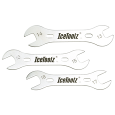IceToolz 自行車維修扳手套裝 多尺寸鋼製便攜式自行車工具, 1個