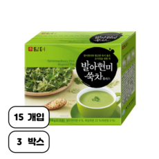 담터 발아현미 쑥차 플러스, 15g, 1개입, 45개