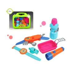 아이 어린이 소꿉 장난감 캠핑 놀이 가방 종합 세트