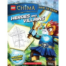 LEGO Legends of Chima: How to Draw: Heroes and Villains (Paperback)