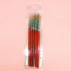 미술 유화 수채화 다용도 둥근모 세필붓 5개 세트+커머스커낵트Shop, 빠른배송