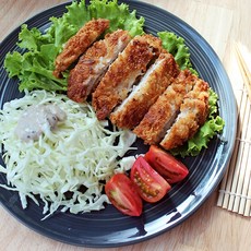 기름에 튀겨먹는 바삭한 수제 안심 돈까스 (9~11내입) 1kg, 1개