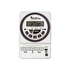 FRONTIER 微電腦液晶定時器 TM-6331 多段循環型 24小時電器預約定時插座, 1個