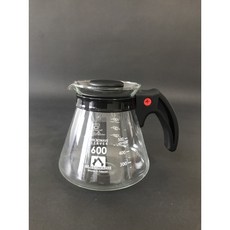 GLASSHOUSE 黑蓋耐熱玻璃茶壺 600ml, 1個