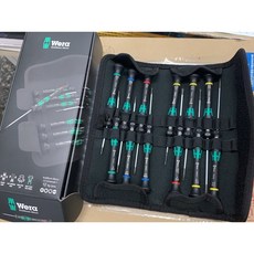 德國 Wera 2035/12 M 精密電子起子組 12件套 Kraftform Micro 手工具 含帆布收納包, 1個
