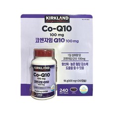 [코스트코]커클랜드 코엔자임 큐텐(총8개월분임), 1개, 240정 1개, 240정