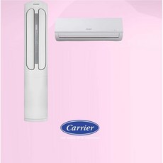 캐리어 에어로18단 투인원에어컨 2IN1 스탠드에어컨 16평 18평 23평 실외기포함 전국설치 기본설치별도, 캐리어투인원에어컨 16평+6평, 일반배관형