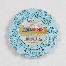 도일리페이퍼 하늘색 3.5인치 250장, 1개, 1개