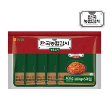 [농협식품] 한국농협김치 볶음김치, 2개, 400g